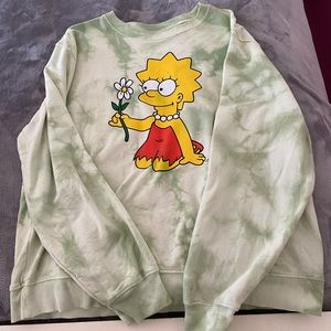 lisa simpson crewneck